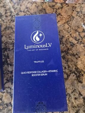 Truffles Quick Response Collagen + Vitamin C Booster Serum - Deep Blue
